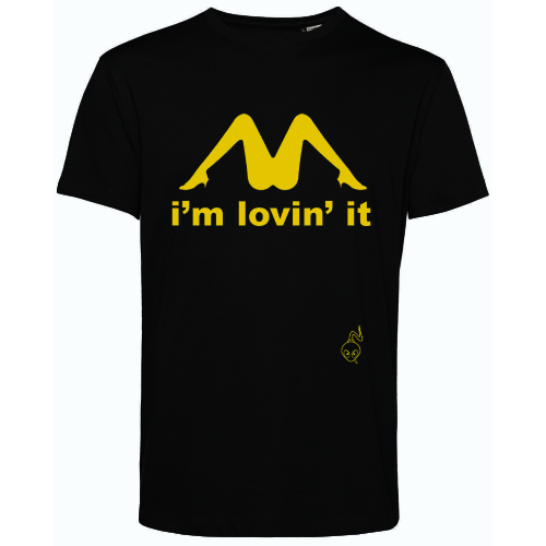 Maglia "I'm Lovin' IT" Nera + Omaggio